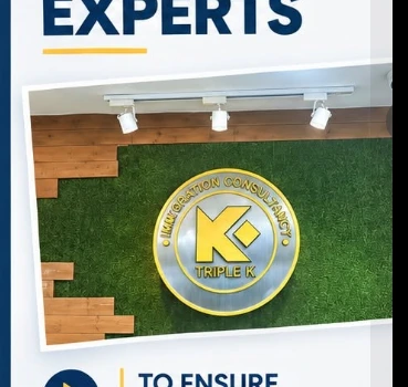 Triple K Immigration Consultancy office signage